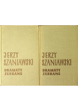 Szaniawski Dramaty zebrane tom 2 i 3