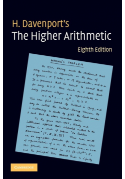 The Higher Arithmetic