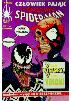 Człowiek pająk the amazing Spider - Man Numer 5 V jak Victory V jak Venom
