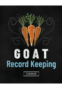 Goat Record Keeping Log Book