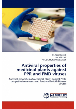 Antiviral properties of medicinal plants against PPR and FMD viruses