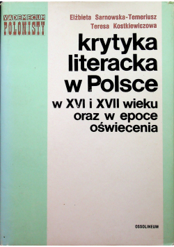 Krytyka literacka w Polsce
