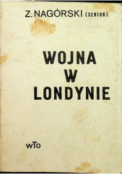 Wojna w Londynie