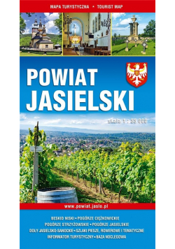 Mapa turystyczna - Powiat Jasielski 1:55 000