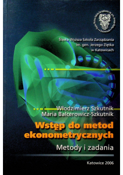 Wstęp do metod ekonometrycznych