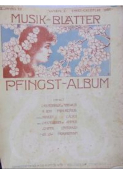 J. Helmesberger - Musik blatter pfingst album 1901 r