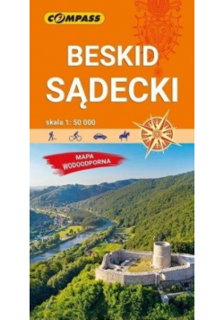 Mapa - Beskid Sądecki 1:50 000