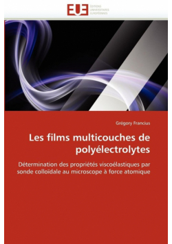 Les films multicouches de polyélectrolytes
