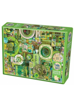 Puzzle 1000 Projekt tęcza - Zielony
