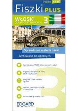 Włoski Fiszki PLUS dla początkujących 3