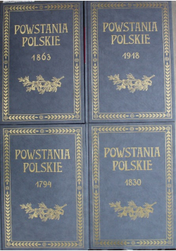 Powstanie Polskie tom 1 do 4