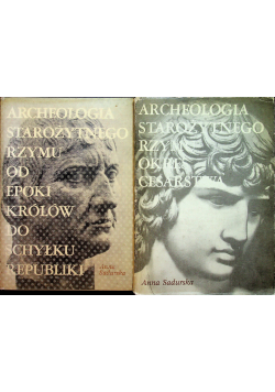 Archeologia Starożytnego Rzymu tom 1 i 2