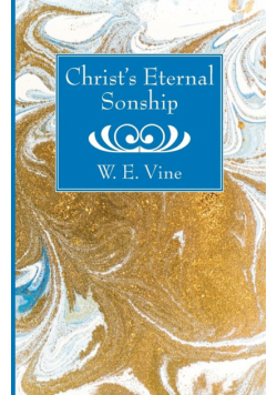 Christ's Eternal Sonship