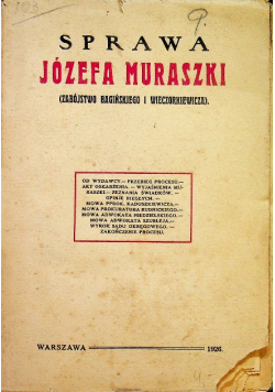 Sprawa Józefa Muraszki