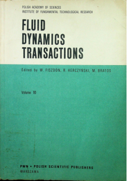 Fluid Dynamics Transactions volume 10