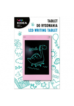 Tablet do rysowania C różowy KIDEA