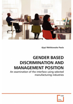 Gender Based Discrimination And Management Position