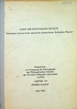 Logik der dionysischen