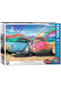Puzzle 1000 VW Bettle Moja miłość