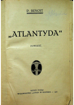 Atlantyda 1921 r