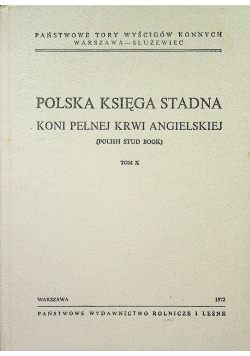 Polska księga stadna koni pełnej krwi angielskiej