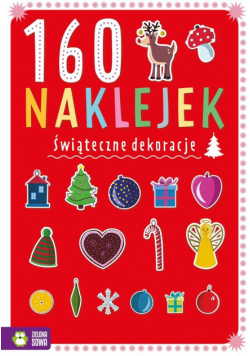 160 naklejek. Świąteczne dekoracje