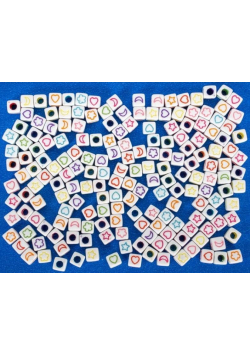 Koraliki - Symbole 6mm (30g)