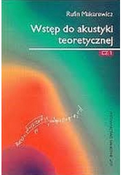Wstęp do akustyki teoretycznej