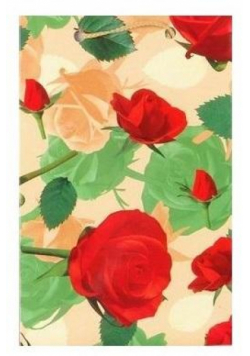 Torebka papierowa 10,5cm x 15cm x 5cm Róże MIX