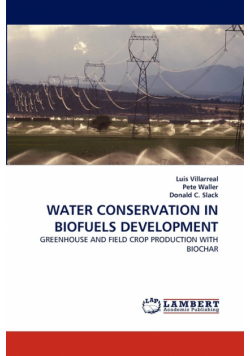 Water Conservation In Biofuels Development
