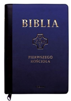 Biblia pierwszego Kościoła zł.paginator granatowa