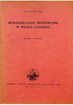 Spółdzielczość spożywców w Polsce Ludowej