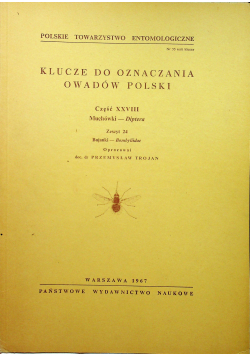 Klucze do oznaczania owadów Polski XXVIII zeszyt 24