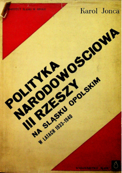 Polityka narodowościowa III Rzeszy na Śląsku Opolskim