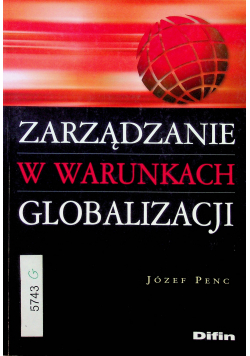 Zarządzanie w warunkach globalizacji
