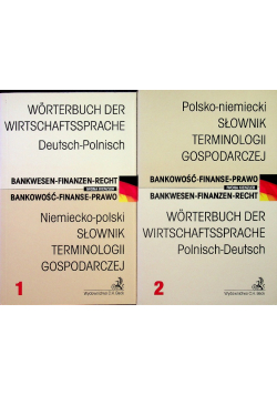 Polsko - niemiecki Słownik terminologii gospodarczej Tom 1 i 2
