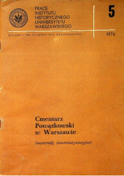 Cmentarz Powiązkowski w Warszawie nr 5