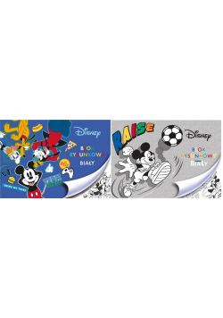 Blok rysunkowy A4/20K biały Mickey Mouse