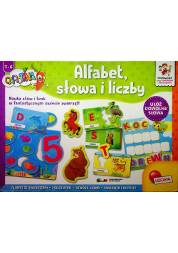 Alfabet wyrazy i liczby
