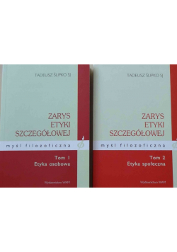 Zarys etyki szczegółowej myśl filozoficzna tom 1 i 2