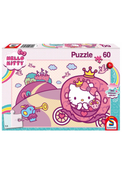 Puzzle 60 Hello Kitty Księżniczka G3