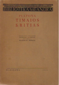 Timajos Kritias
