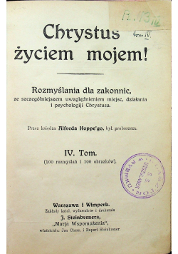 Chrystus życiem mojem 1929r