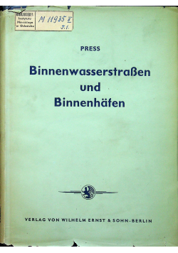 Binnenwasserstrassen und Binnenhafen