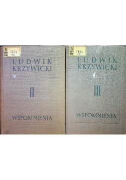 Krzywicki wspomnienia tom II i III