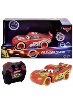 Samochód RC Cars Glow Racers - Lightning McQueen