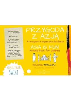 Przygoda z Azją  kreatywna książeczka dla dzieci