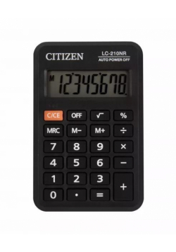 Kalkulator Citizen LC-210NR czarny