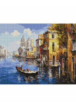 Mozaika diamentowa - Podróż do Wenecji 40x50cm