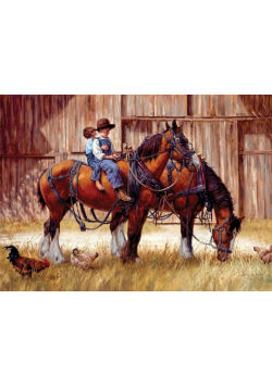 Puzzle 1000 Powrót na farmę